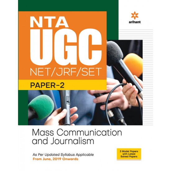 Buy NTA UGC/ NET/JRF/SET Paper 2 MASS COMMUNICATION & JOURNALISM at lowest prices in india