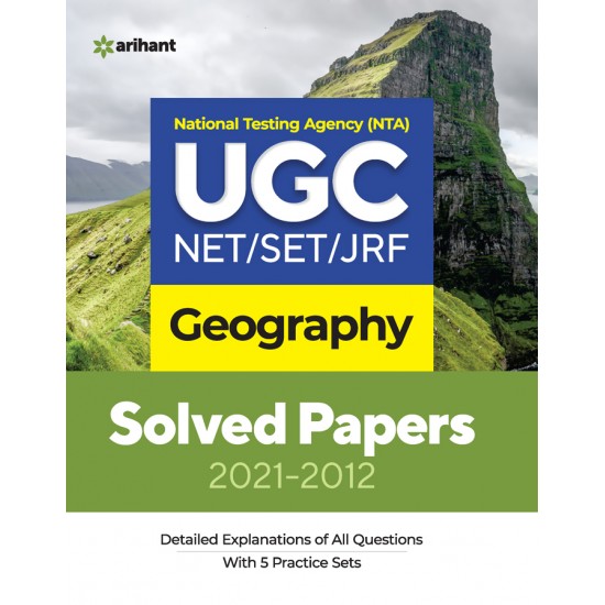 Buy National Testing Agency (NTA) UGC NET/SET/JRF Geography Solved Papers (2021-2012) at lowest prices in india