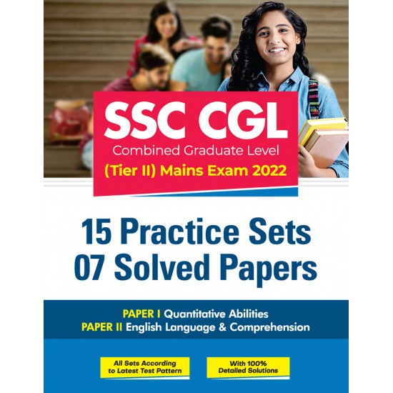 Buy SSC CGL ( Tier II ) Mains Exam 2022 15 Practice Sets 07 Solved Papers at lowest prices in india