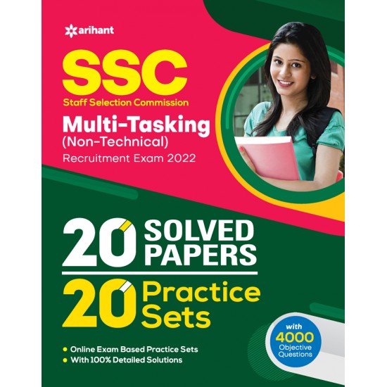 Buy SSC Staff Selection Commission Multi Tasking (Non Technical) Recruitment Exam 2022 (20 Solved Papers),(20 Solved Papers) at lowest prices in india