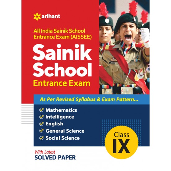 Buy Sainik School Entrance Exam Class IX at lowest prices in india