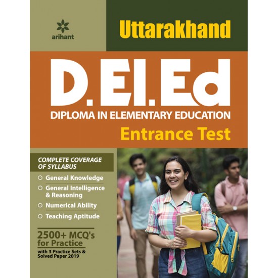 Buy Uttarakhand D.EI.Ed ( Diploma In Elementary Education) Entrance Test 2020 at lowest prices in india