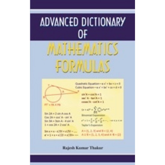 Buy Advanced Dictionary Of Mathematics Formulas (Pb) at lowest prices in india
