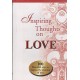 Buy Inspiring Thoughts On Love - Hardbound at lowest prices in india